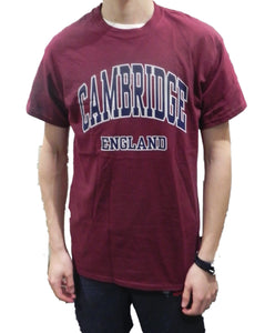Cambridge England T-shirt - T-shirt from the Famous City of Cambridge, England