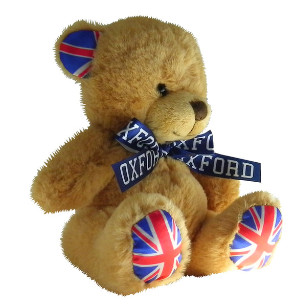 Oxford Bear Soft Toy with Union Jack details - Oxford Souvenir