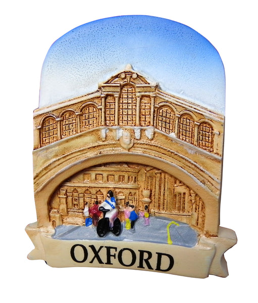 Bridge of Sighs Scene Resin Magnet - Oxford Souvenir