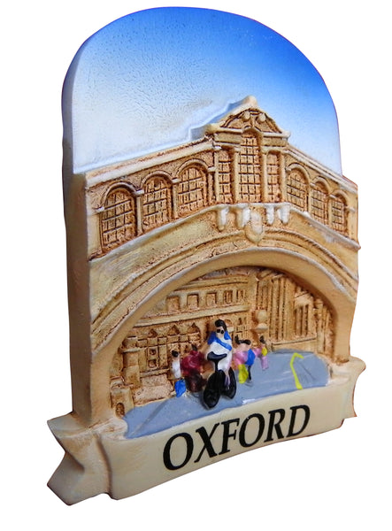 Bridge of Sighs Scene Resin Magnet - Oxford Souvenir
