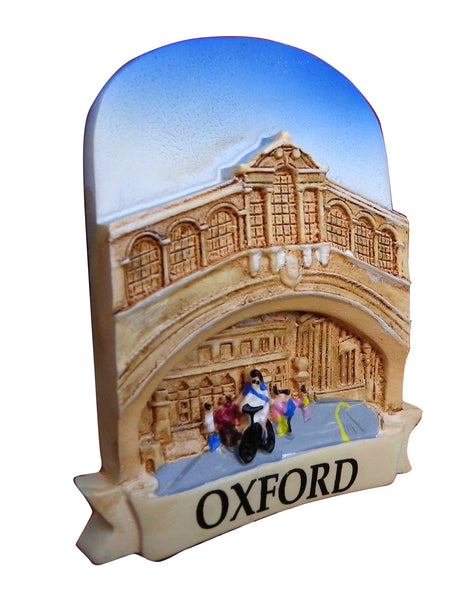 Bridge of Sighs Scene Resin Magnet - Oxford Souvenir