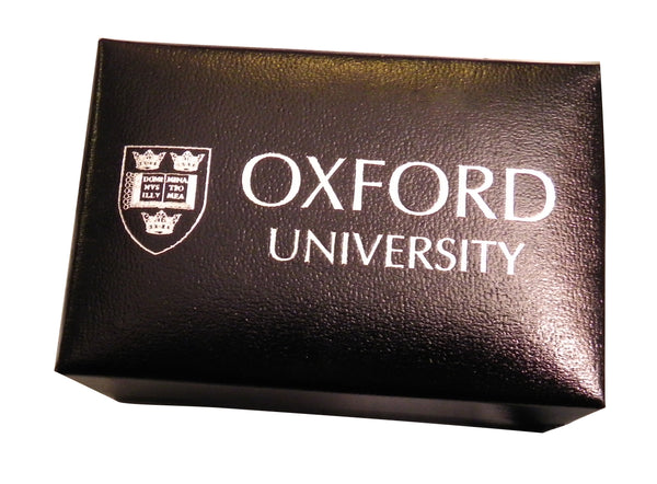 Oxford University Shield Cufflinks Silver colour - Oxford Souvenir