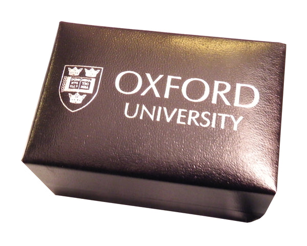 Oxford University Shield Cufflinks Silver colour - Oxford Souvenir