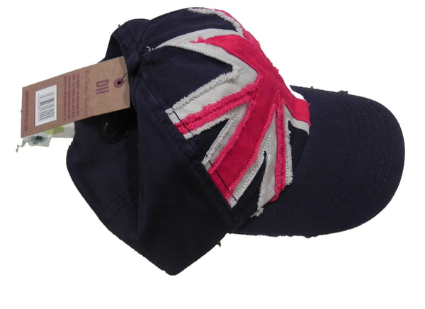 Cambridge England Cap - Adjustable Cap with Union Jack and Cambridge Applique Writing