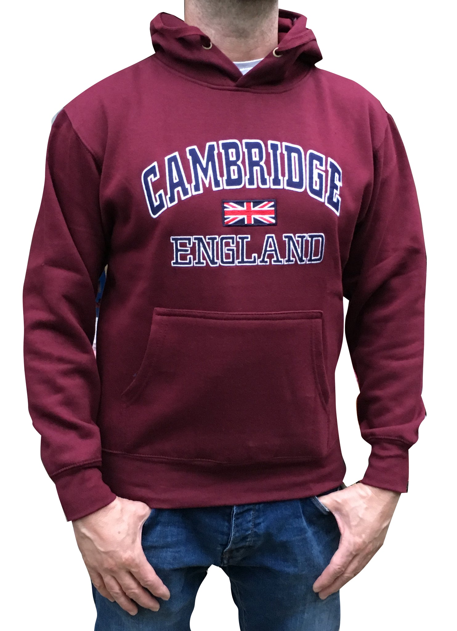 Cambridge England Hoody - Hoody from the Famous City of Cambridge