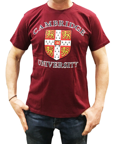 Cambridge University T-shirt - Official Licenced Apparel of the Famous University of Cambridge