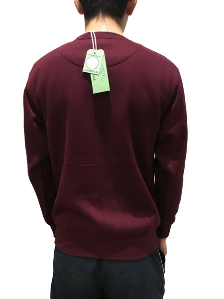 Cambridge University Embroidered Sweatshirt - Burgundy - Official Apparel of the Famous University of Cambridge