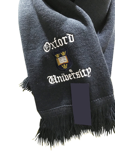 Oxford University Scarf - Navy - Official Licenced Merchandise