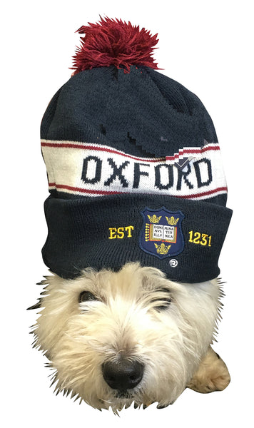 Oxford University Beanie with Pom Pom - Navy Colour - Official Licenced Apparel