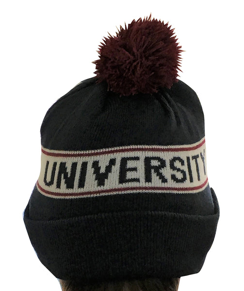 Oxford University Beanie with Pom Pom - Navy Colour - Official Licenced Apparel