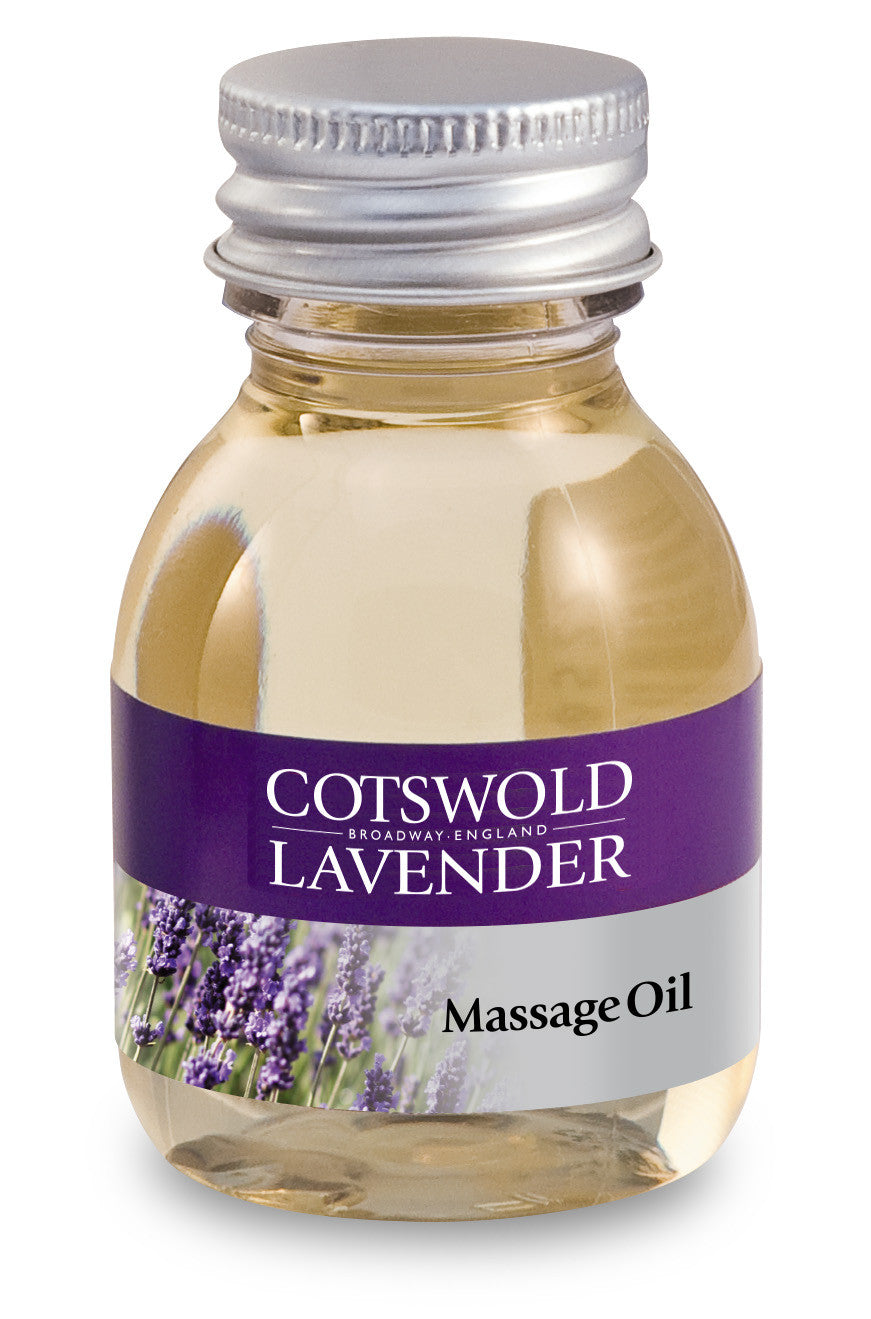 Massage Oil - Soothe and Relax tired muscles .. Natural Lavender Cotswold